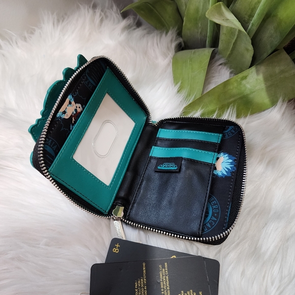 Set of 2 Funko Pop! by Loungefly My Hero Academia Deku backpack&Wallet - Picture 6 of 7